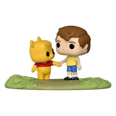 Winnie the Pooh POP! Disney Moment Vinyl Figure Christopher Robin with Pooh 9 cm