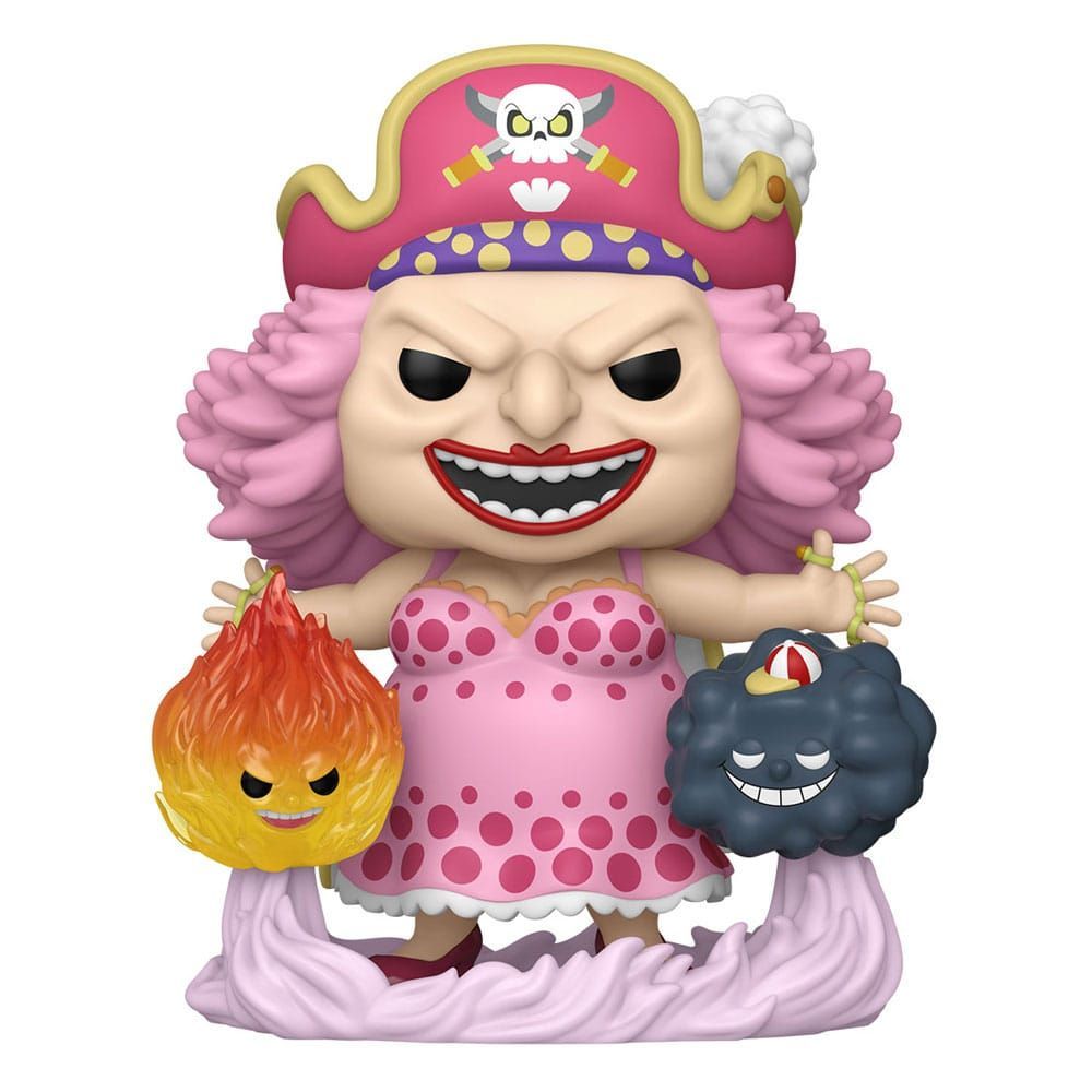 One Piece Over-Sized POP! Animation Vinyl Figure Big Mom with Homies 15 cm
