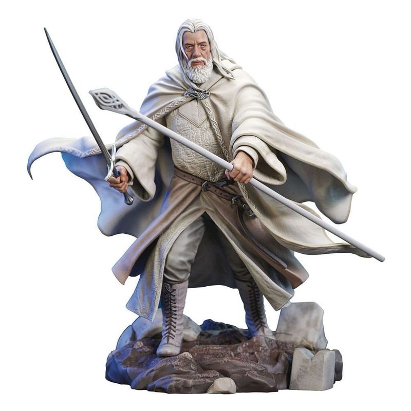 The Lord of the Rings Gallery Diorama PVC Statue Gandalf the White 23 cm