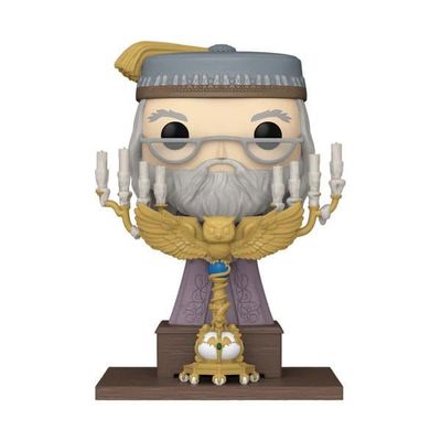 Harry Potter Deluxe POP! Vinyl Figure Albus Dumbledore with Podium 12 cm