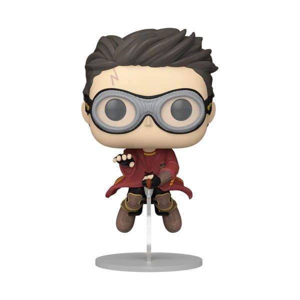 Harry Potter POP! Vinyl Figure Harry Potter with Broom (Quidditch) 9 cm