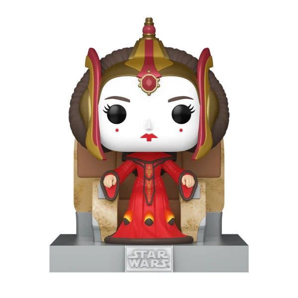 Star Wars: Episode 1 - The Phantom Menace Deluxe POP! Vinyl Figure Queen Amidala on the Throne 15 cm