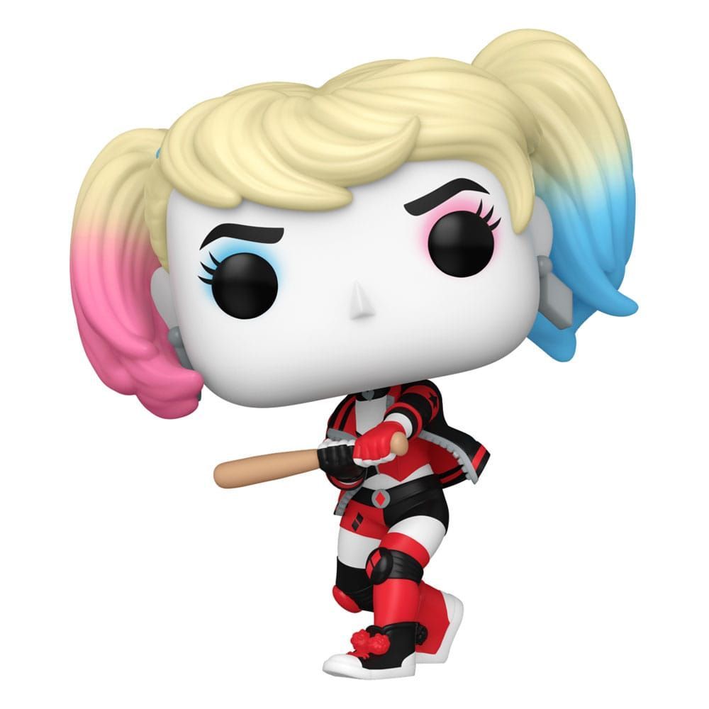 Harley Quinn POP! Heroes Vinyl Figure Harley Quinn with Bat 9 cm