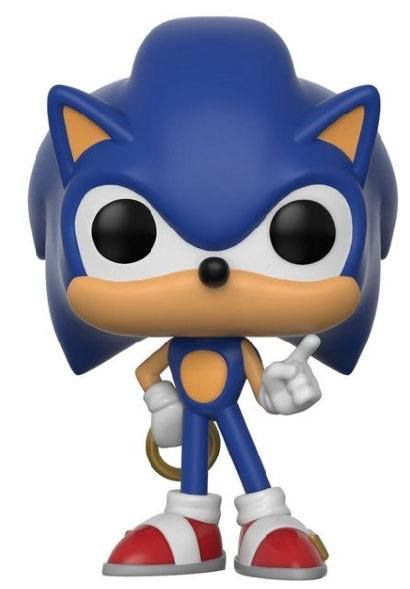 Sonic The Hedgehog POP! Games Vinyl Figure Sonic with Ring 9 cm
