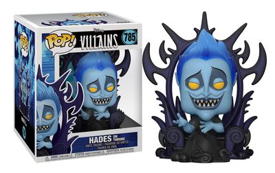 Villains Deluxe POP! Disney Vinyl Figure Hades on Throne 9 cm