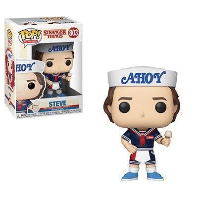 Stranger Things POP! Television Vinyl Figure Steve with Hat and Ice Cream 9 cm