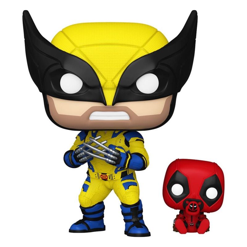 Deadpool and Wolverine POP! Marvel Vinyl Figure Wolverine with Babypool 9 cm