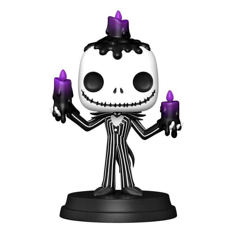 Nightmare Before Christmas Over-Sized POP! Disney Vinyl Figure Halloween Jack Skellington (Light Up) 15 cm