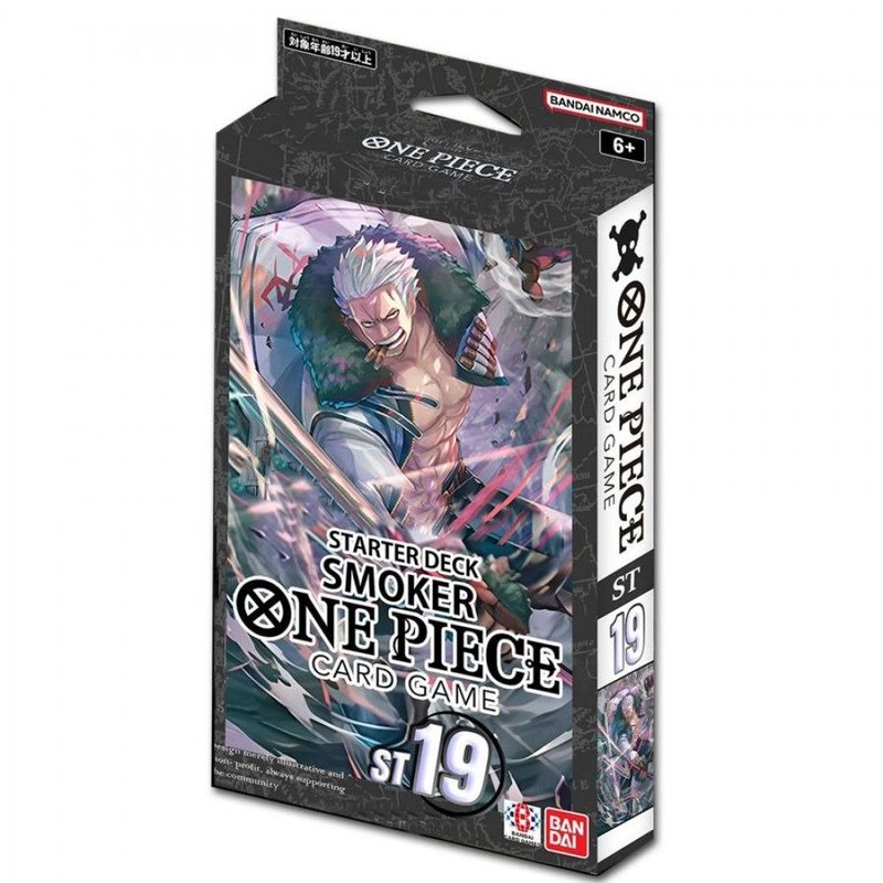 One Piece Card Game - Black: Smoker Starter Deck (ST-19)