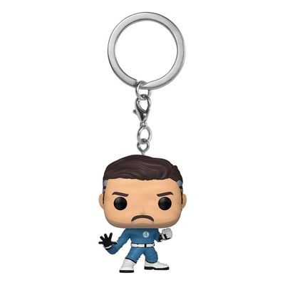 Fantastic Four: First Steps Pocket POP! Vinyl Figure Keychain Mister Fantastic 4 cm