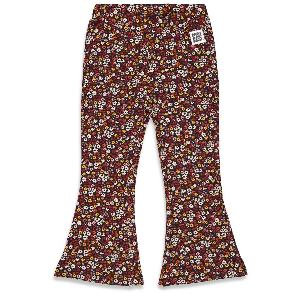Flared broek AOP - Have A Nice Daisy
