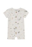 Unisex Playsuit Bunkie short sleeve allover print