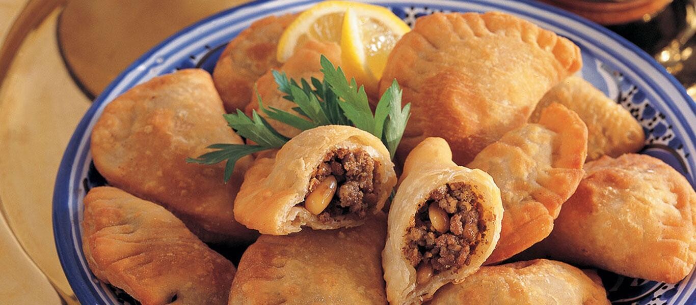 Samosa met kipgehakt