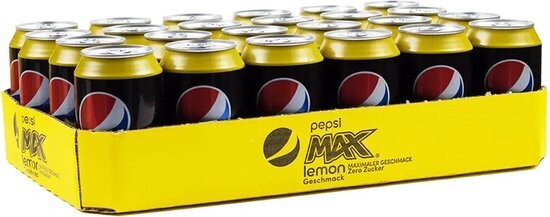 Pepsi max lemon