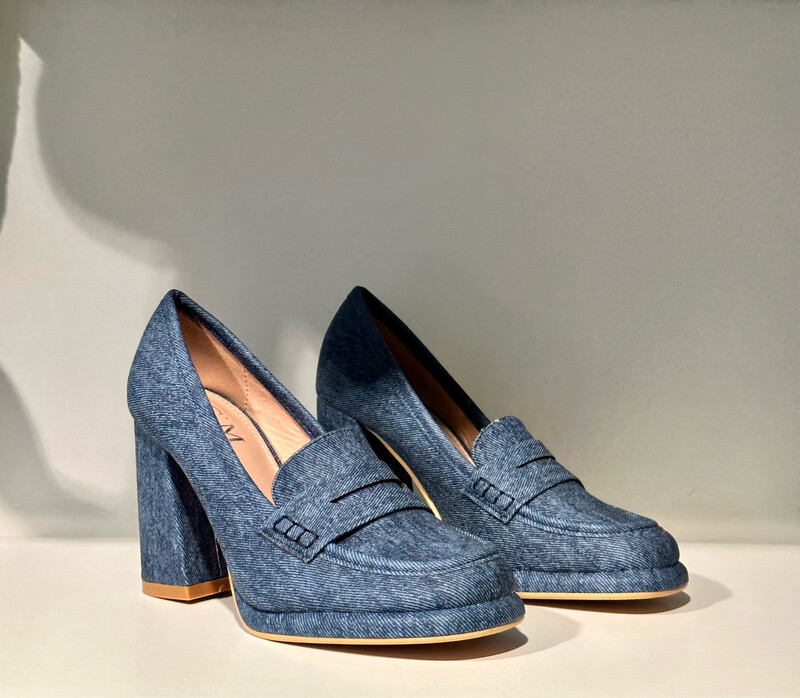 Jeans Heels