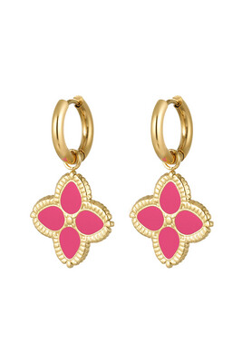 Pink Silke Earrings