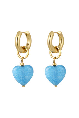 Blue Bibi Earrings