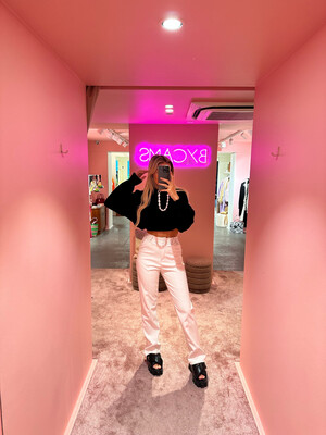 Liv Leather Pants White Liv Leather Pants White