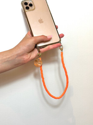 Lena Phone Chain Orange