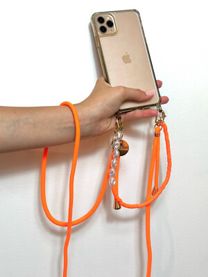 Luna Phone Chain Orange