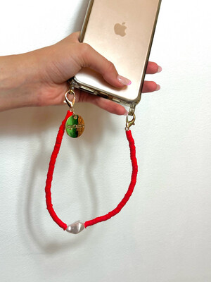 Lola Phone Chain Red