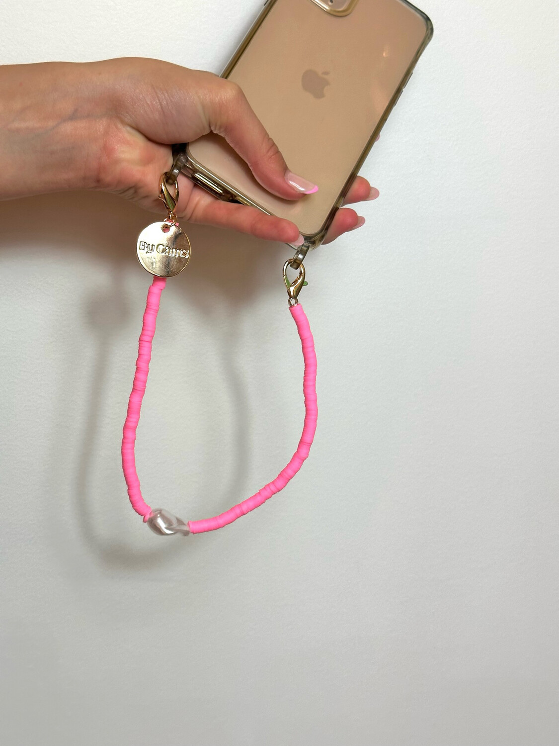 Lola Phone Chain Baby Pink