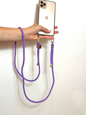 Luna Phone Chain Dark Purple