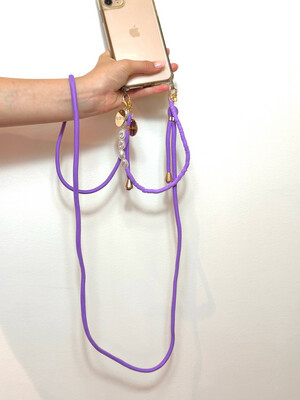 Laura Phone Chain Purple
