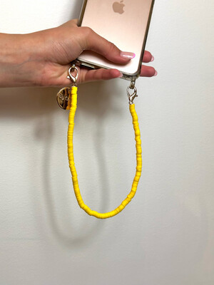 Lena Phone Chain Yellow