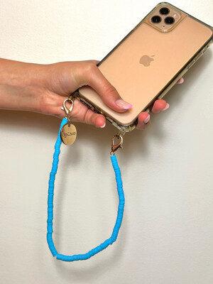 Lena Phone Chain Light Blue