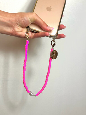Lola Phone Chain Pink