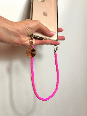 Lena Phone Chain Pink