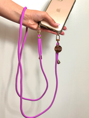 Luna Phone Chain Fushia