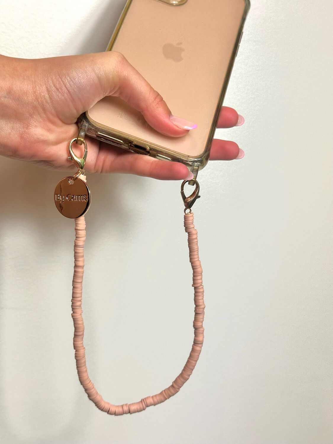 Lena Phone Chain Beige