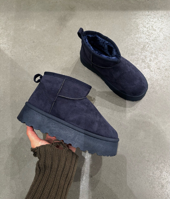 Zoé Boots Navy Blue