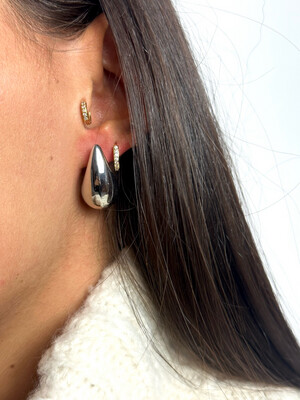 Lola Earrings Silver