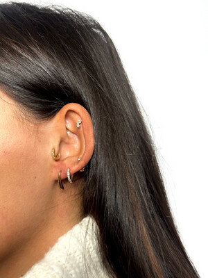 Clare Earrings Gold