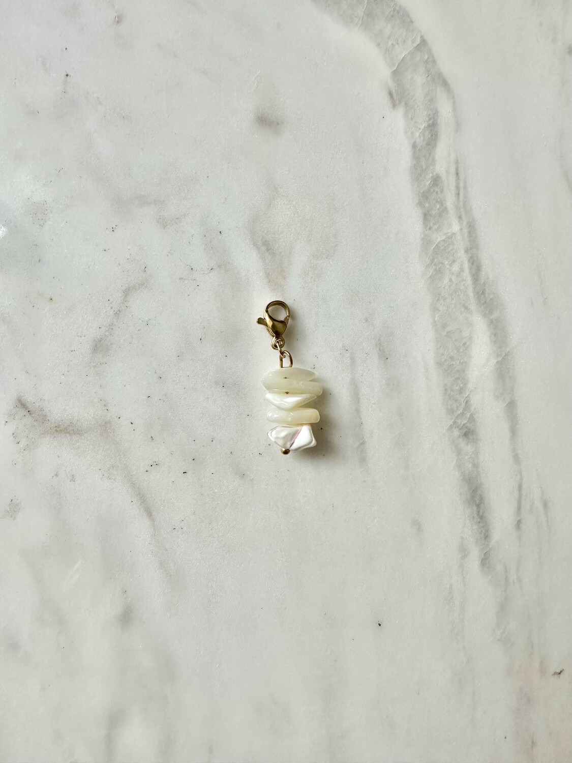 Charm White Stone