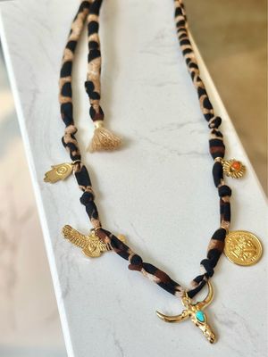 Margo Necklace Leopard