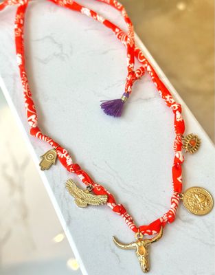 Margo Necklace Orange