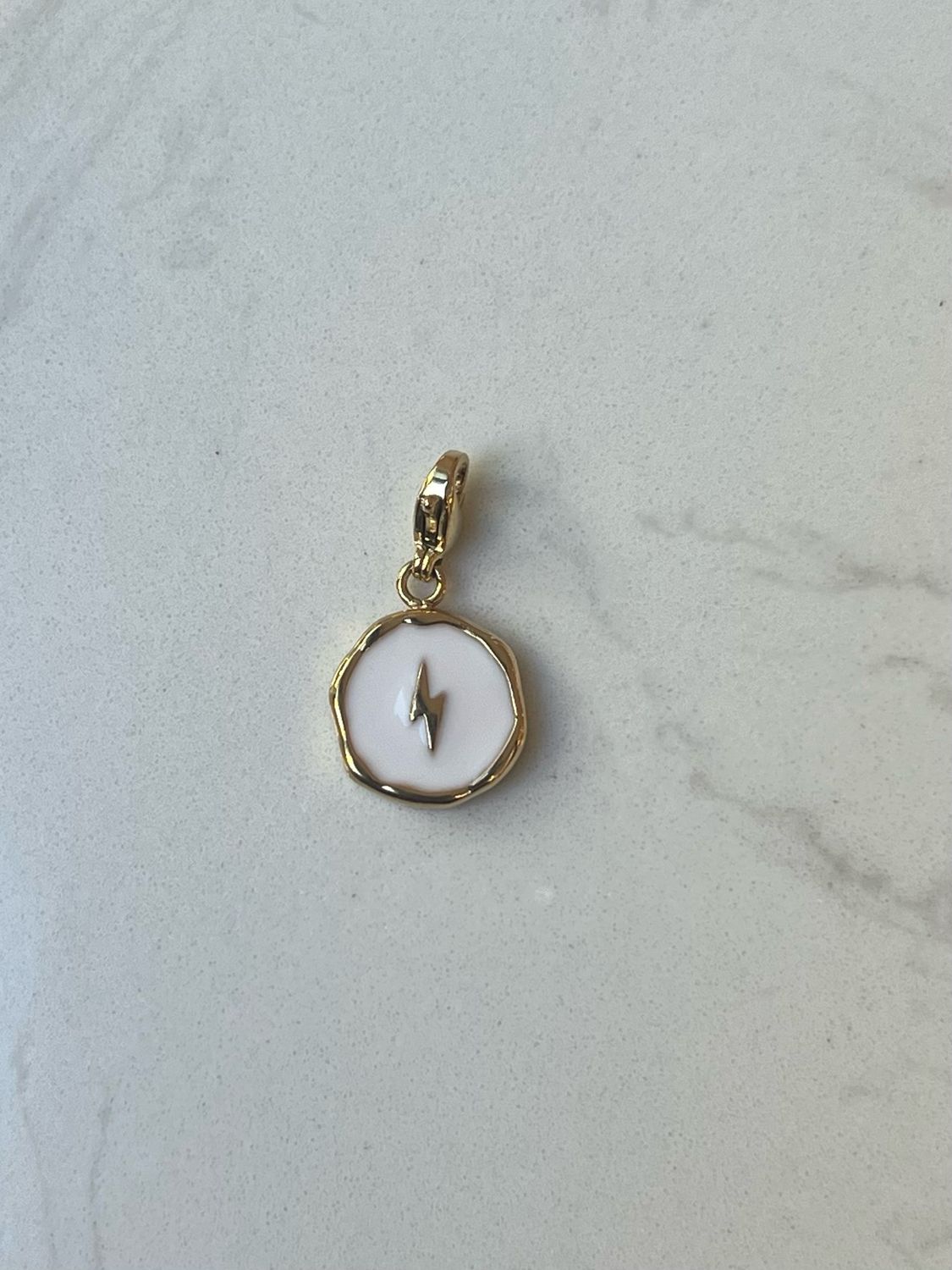 White Lightning charm