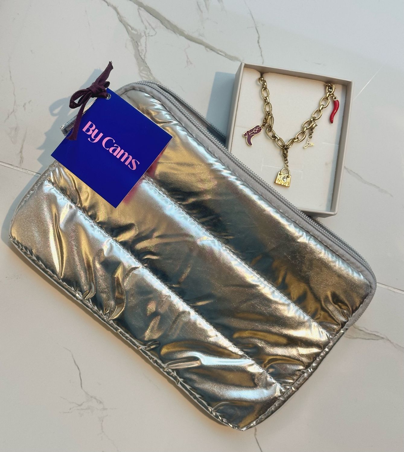 Silver Gift Bag Silver Gift Bag