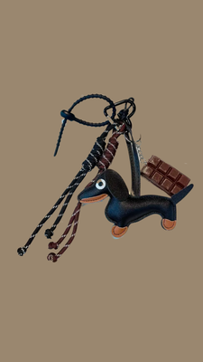 Key Chain Set Teckel Black Choco