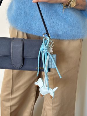 Key Chain Teckel Blue