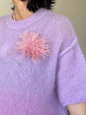 Feather Warm Pink