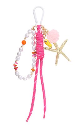 Key Chain Sea Star Pink