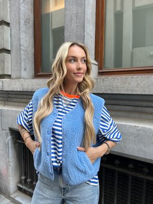 Teddy Jacket Baby Blue