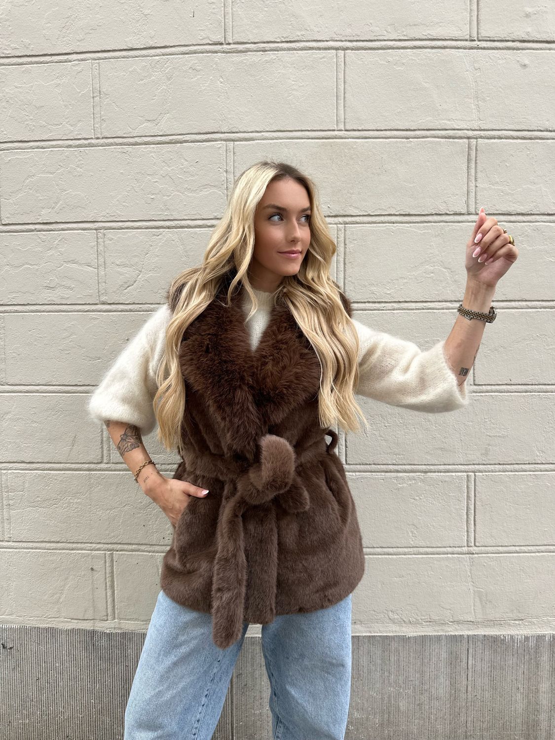 Lena Jacket Brown