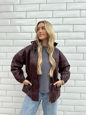 Selma Jacket Bordeaux