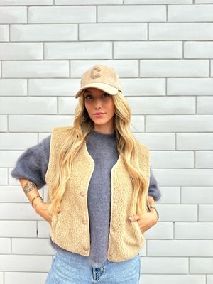 Teddy Jacket Beige